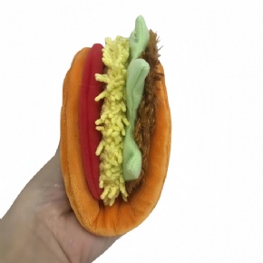 仿真三明治毛绒玩具